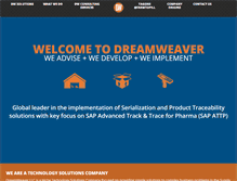 Tablet Screenshot of dreamweaver-llc.com